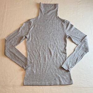 Ralph Lauren Women's Light Gray Soft Long Sleeve Turtleneck Size XS
